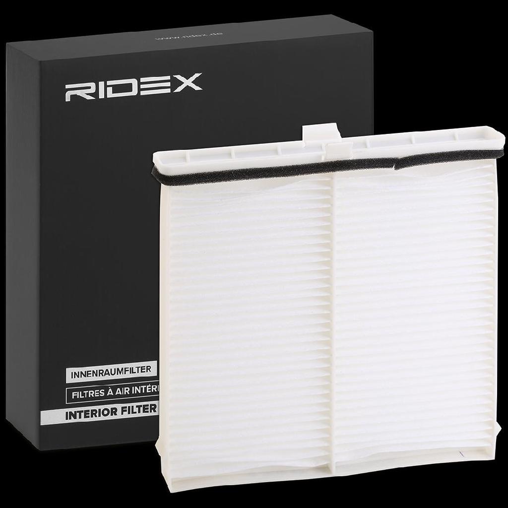 RIDEX 424I0357 Innenraumfilter Pollenfilter Höhe: 43 Breite: 209 Länge: 209
