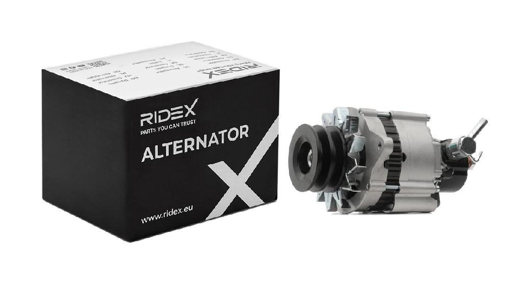 RIDEX 4G0164 Lichtmaschine 60A 14V Drehrichtung im Uhrzeigersinn mit für NISSAN