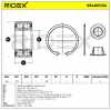 RIDEX 654W0134 Radlagersatz pro 1 Rad Vorne beidseitig für HONDA 90305692010 Bild RIDEX 654W0134 Radlagersatz pro 1 Rad Vorne beidseitig für HONDA 90305692010