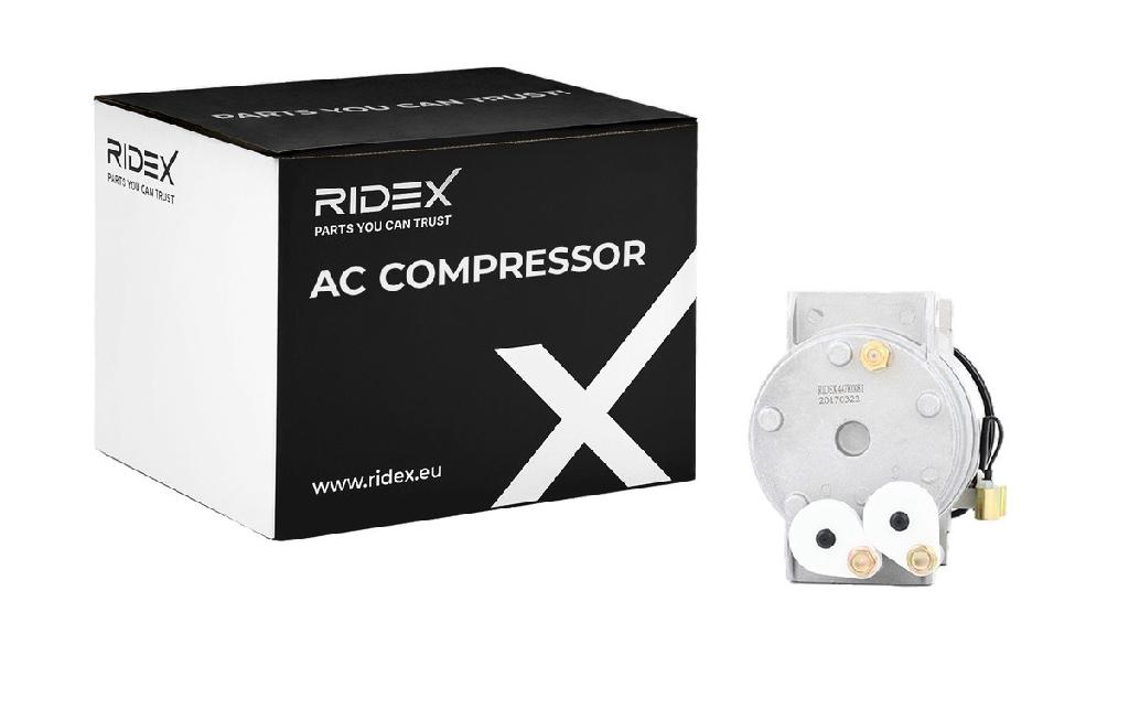 RIDEX A/C Kompressor für Klimaanlage Klimakompressor mit ID: DKS17D Kältemittel: