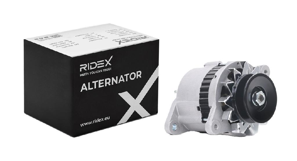 RIDEX 4G0942 Lichtmaschine 50A 12V Drehrichtung im Uhrzeigersinn mit für NISSAN