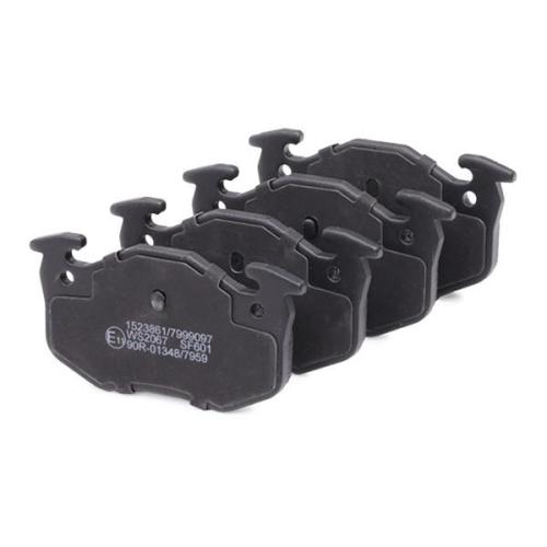 RIDEX Bremsbelagsatz Bremsbeläge Hinten für VW Golf 5I (5K1) TIGUAN (5N) Bild RIDEX Bremsbelagsatz Bremsbeläge Hinten für VW Golf 5I (5K1) TIGUAN (5N)