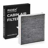 RIDEX 424I0135 Innenraumfilter Pollenfilter Aktivkohlefilter Höhe: 30 Breite: