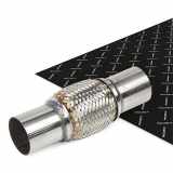 RIDEX Flexrohr Auspuff Abgasrohr Ø55mm 100mm Edelstahl 3971F0069 für VW für AUDI