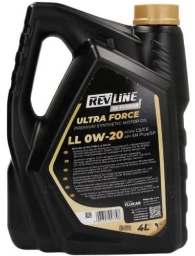 REVLINE Motoröl 0W-20 Ultra Force Motor Öl ACEA C6 ACEA C5 API SP LL 4L für VW Bild REVLINE Motoröl 0W-20 Ultra Force Motor Öl ACEA C6 ACEA C5 API SP LL 4L für VW
