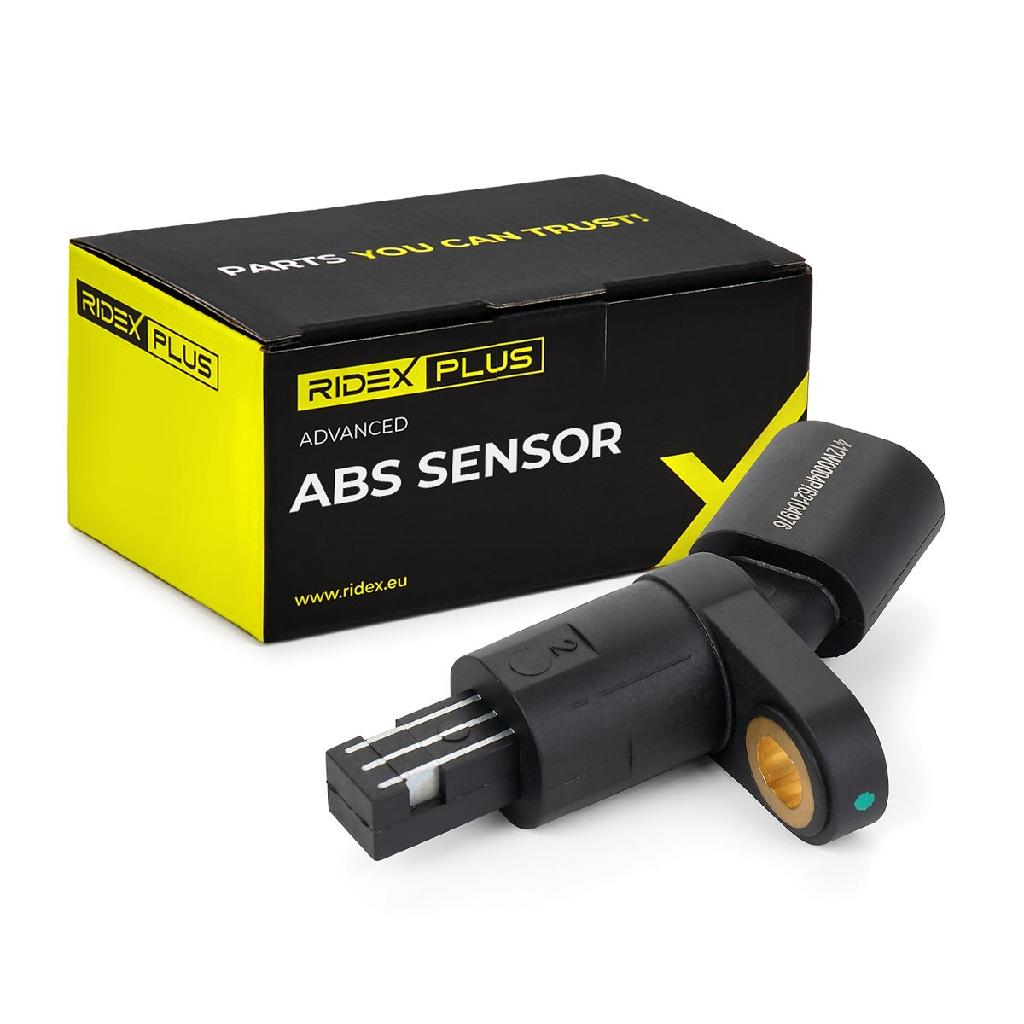 RIDEX PLUS ABS-Sensor 412W0004P Hinterachse links Hinterachse rechts Sensorart: