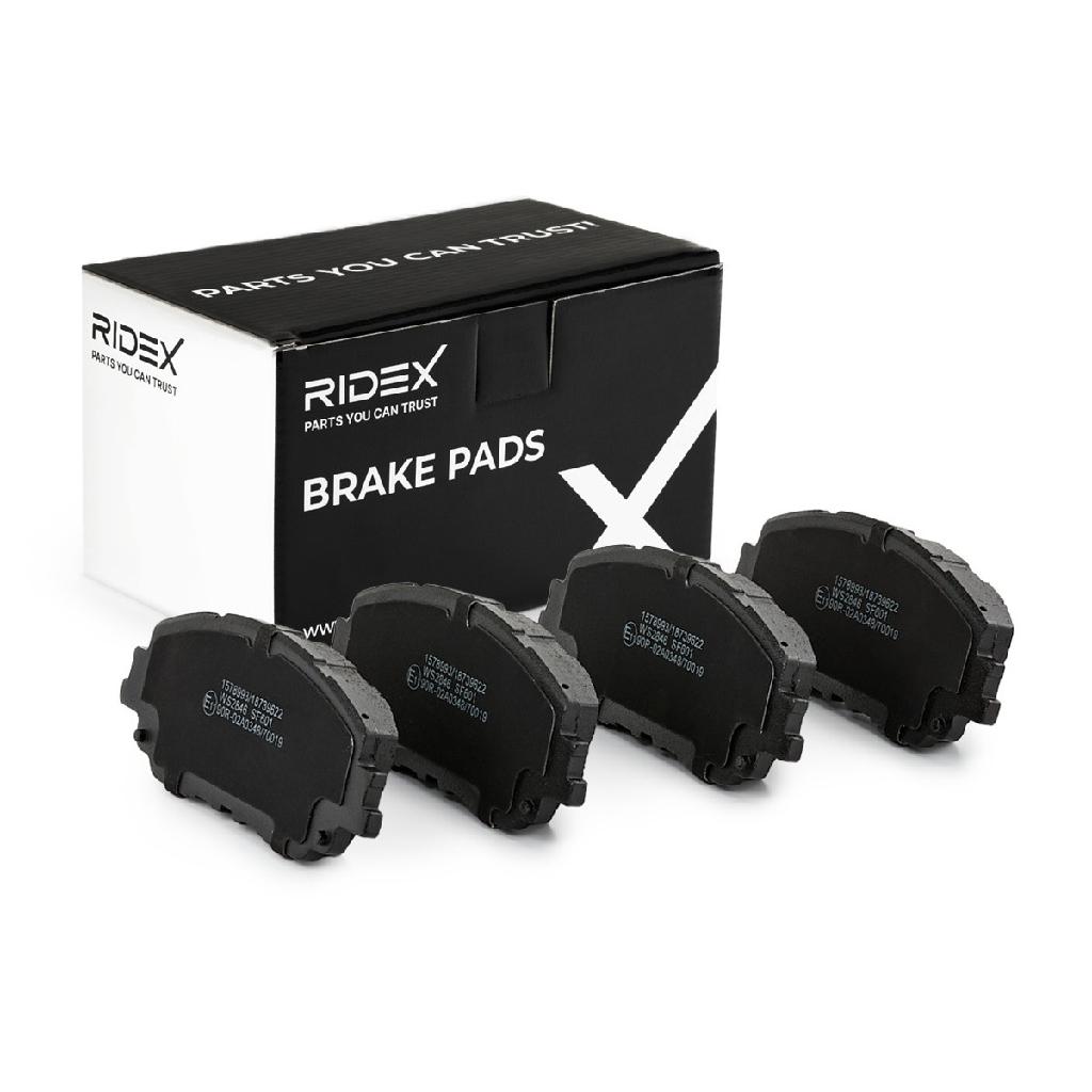 RIDEX Bremsbelagsatz Bremsbeläge Vorne für TOYOTA C-HR (AX10) für LEXUS UX