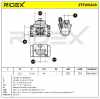 RIDEX 277W0249 1x Radbremszylinder Trommelbremse Radzylinder Hinten Ø22,00mm Bild RIDEX 277W0249 1x Radbremszylinder Trommelbremse Radzylinder Hinten Ø22,00mm