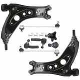 RIDEX Querlenker Reparatursatz Vorne Links Rechts Satz für VW POLO (9N) 772S1211