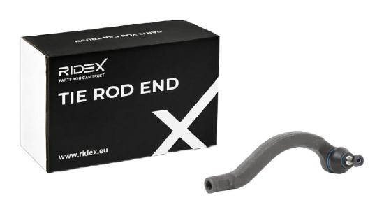 RIDEX Spurstangenkopf Vorderachse rechts außen Traggelenk M10X1.25 914T0159 Bild RIDEX Spurstangenkopf Vorderachse rechts außen Traggelenk M10X1.25 914T0159