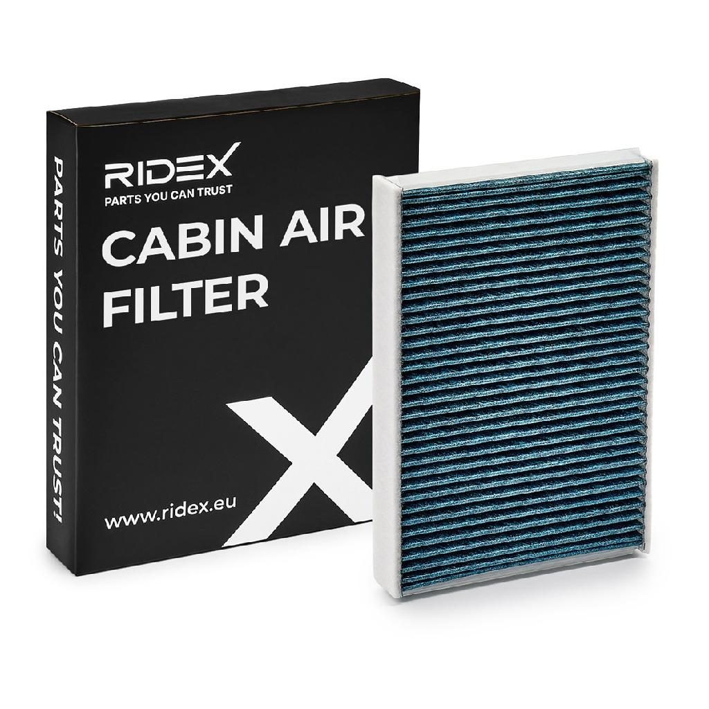 RIDEX 424I0493 Innenraumfilter Pollenfilter Aktivkohlefilter Höhe: 32 Breite: