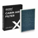 RIDEX 424I0493 Innenraumfilter Pollenfilter Aktivkohlefilter Höhe: 32 Breite: