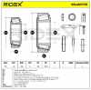 RIDEX 654W0170 Radlagersatz pro 1 Rad Hinten beidseitig A1155860235 A0089815705 Bild RIDEX 654W0170 Radlagersatz pro 1 Rad Hinten beidseitig A1155860235 A0089815705