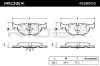RIDEX Bremsbelagsatz Bremsbeläge Hinten für BMW 3 Limousine (E46) 3 Touring Bild RIDEX Bremsbelagsatz Bremsbeläge Hinten für BMW 3 Limousine (E46) 3 Touring