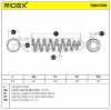 RIDEX 188C0116 2x Federn Fahrwerksfedern Hinten für MITSUBISHI MR235564 Bild RIDEX 188C0116 2x Federn Fahrwerksfedern Hinten für MITSUBISHI MR235564