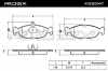 RIDEX Bremsbelagsatz Bremsbeläge Vorne für OPEL Corsa B Schrägheck (S93) Bild RIDEX Bremsbelagsatz Bremsbeläge Vorne für OPEL Corsa B Schrägheck (S93)
