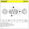 RIDEX 188C0523 2x Federn Fahrwerksfedern Hinten für VW Transporter T5 Bus Bild RIDEX 188C0523 2x Federn Fahrwerksfedern Hinten für VW Transporter T5 Bus
