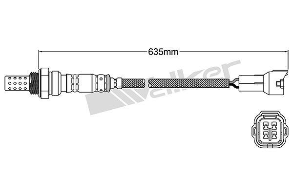 VEGAZ ULS-490 Lambdasonde Oxygen O2 Sensor Planarsonde Beheizt für SUZUKI