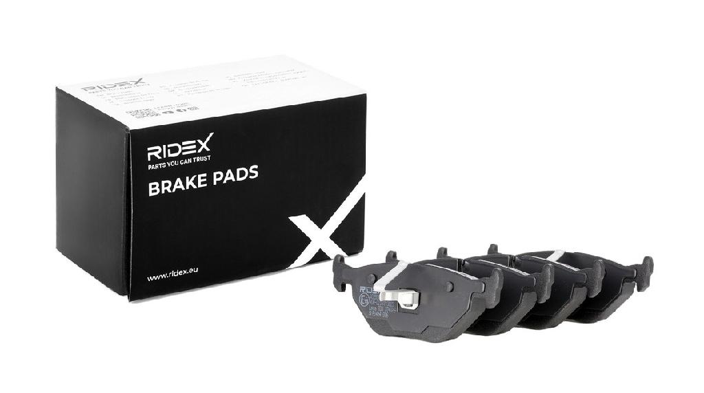 RIDEX Bremsbelagsatz Bremsbeläge Hinten für BMW 3 Limousine (E46) 3 Touring