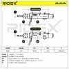 RIDEX 854S2214 2x Stoßdämpfer Federbein Gasdruck Vorne rechts links 520801 Bild RIDEX 854S2214 2x Stoßdämpfer Federbein Gasdruck Vorne rechts links 520801