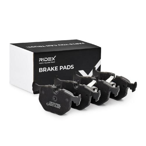 RIDEX Bremsbelagsatz Bremsbeläge Hinten für BMW 3 Limousine (E46) 5 Limousine Bild RIDEX Bremsbelagsatz Bremsbeläge Hinten für BMW 3 Limousine (E46) 5 Limousine