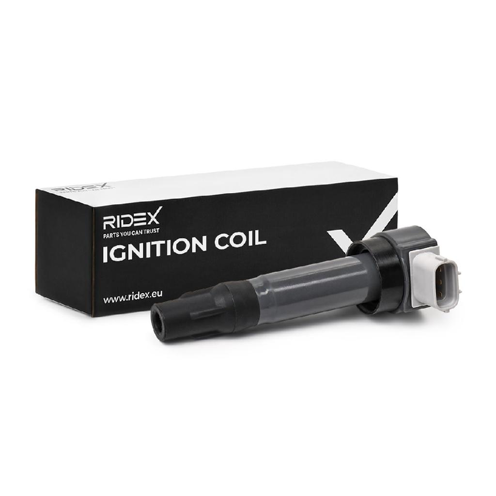 RIDEX 689C0341 Zündspule Anschlussanzahl 1 für MITSUBISHI COLT VI (Z3A, Z2A)