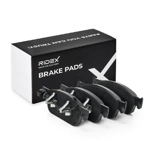 RIDEX Bremsbelagsatz Bremsbeläge Vorne für VW Transporter T5 Bus Multivan V Bild RIDEX Bremsbelagsatz Bremsbeläge Vorne für VW Transporter T5 Bus Multivan V
