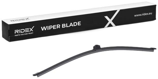 RIDEX Scheibenwischer Wischblatt Stück ohne Spoiler Heckwischer Hinten Länge: Bild RIDEX Scheibenwischer Wischblatt Stück ohne Spoiler Heckwischer Hinten Länge: