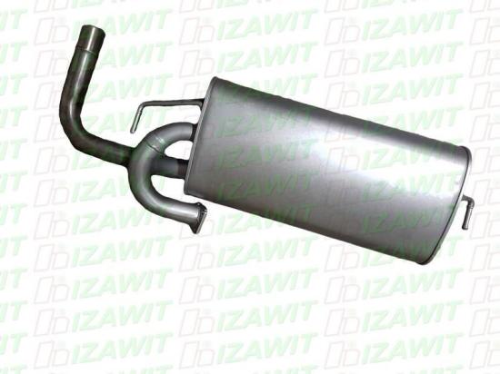 IZAWIT Endschalldämpfer Hinten für MITSUBISHI ASX (GAW) Bild IZAWIT Endschalldämpfer Hinten für MITSUBISHI ASX (GAW)