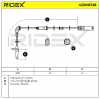 RIDEX ABS-Sensor 412W0728 Vorderachse beidseitig Sensorart: aktiver Sensor Bild RIDEX ABS-Sensor 412W0728 Vorderachse beidseitig Sensorart: aktiver Sensor