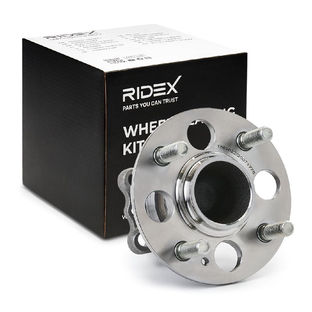 RIDEX 654W1416 Radlagersatz pro 1 Rad Hinten beidseitig für HYUNDAI i10 III