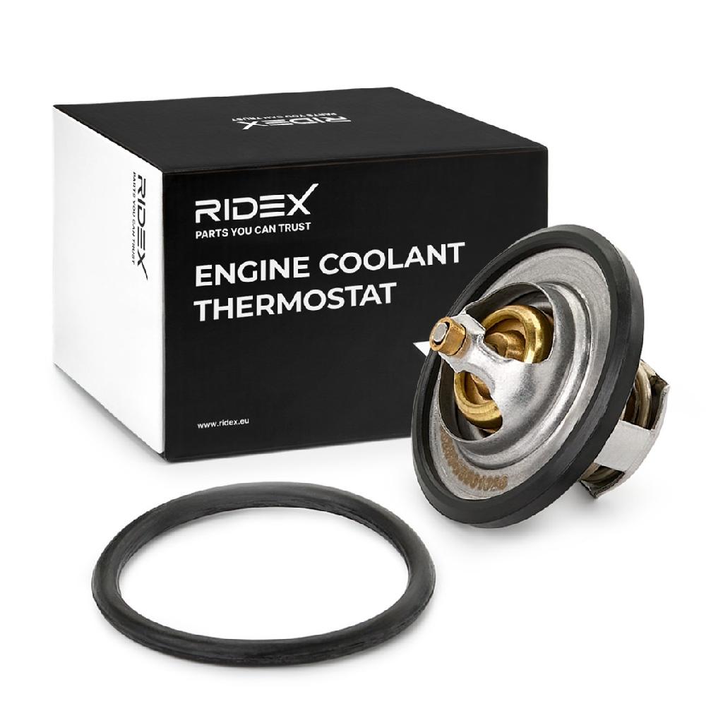 RIDEX 316T0029 Thermostat Kühlmittel Kühlwasserthermostat mit Dichtungen 82°C