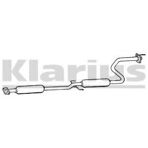 VEGAZ Mittelschalldämpfer für HONDA CRX II (ED, EE) Bild VEGAZ Mittelschalldämpfer für HONDA CRX II (ED, EE)