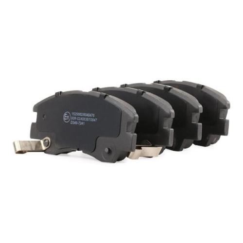 RIDEX Bremsbelagsatz Bremsbeläge Vorne für MITSUBISHI PAJERO II (V3W, V2W, V4W) Bild RIDEX Bremsbelagsatz Bremsbeläge Vorne für MITSUBISHI PAJERO II (V3W, V2W, V4W)