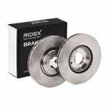 RIDEX 82B0616 2x Bremsscheiben Vorne Ø301,8mm Belüftet passend für PEUGEOT