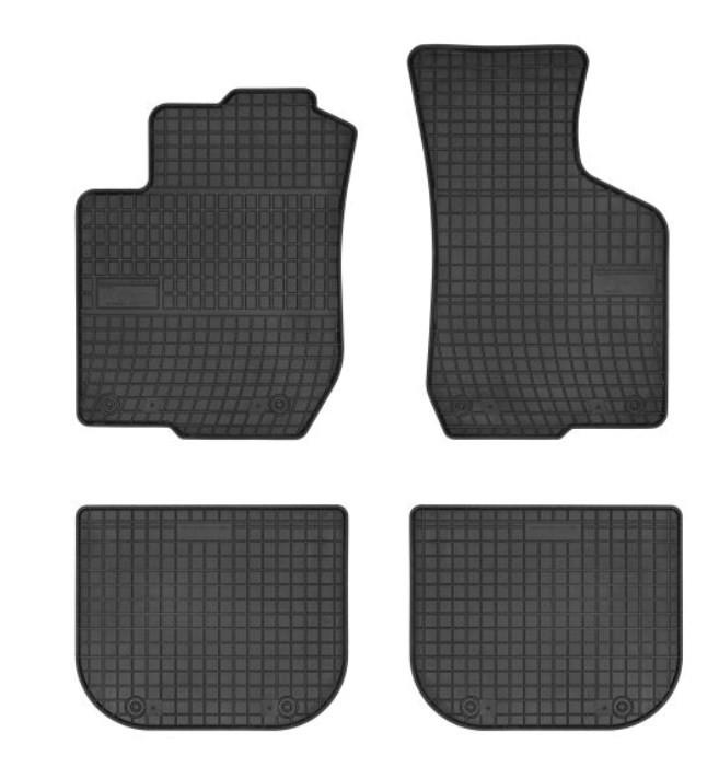 FROGUM 0732 Fußmatten Set Vorne und Hinten für AUDI A3 Schrägheck (8P1)