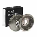 RIDEX 123B0034 2x Bremstrommeln Set Hinten AußenØ253mm AußenØ274mm