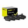 RIDEX PLUS Bremsbelagsatz Bremsbel&auml;ge Vorne f&uuml;r RENAULT Twingo 1I (CN0) Clio 1I