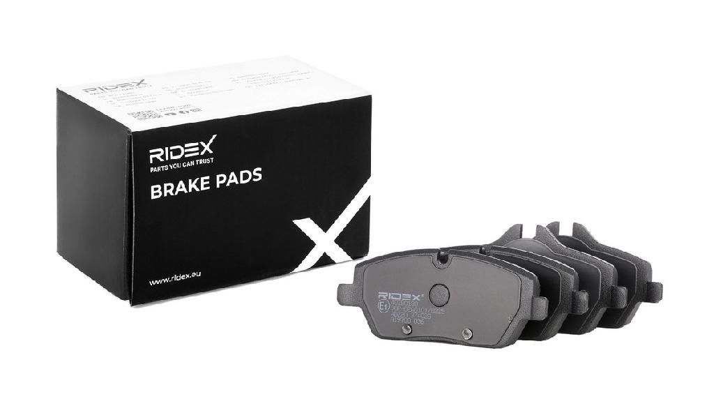 RIDEX Bremsbelagsatz Bremsbeläge Vorne für BMW 1 Schrägheck (E87) 1 Schrägheck
