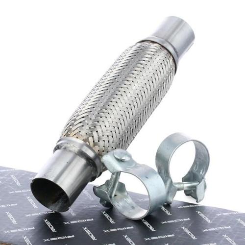 RIDEX Flexrohr Auspuff Abgasrohr Ø45mm 300mm Rohrverbinder:Flexibel mit Schellen Bild RIDEX Flexrohr Auspuff Abgasrohr Ø45mm 300mm Rohrverbinder:Flexibel mit Schellen