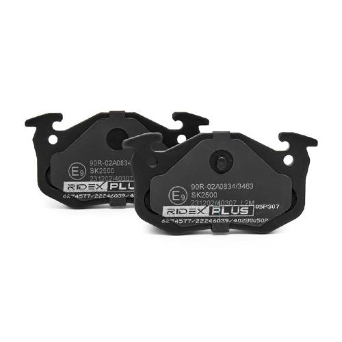 RIDEX PLUS Bremsbelagsatz Bremsbeläge Hinten für VW Golf 5I (5K1) Passat Variant Bild RIDEX PLUS Bremsbelagsatz Bremsbeläge Hinten für VW Golf 5I (5K1) Passat Variant