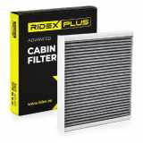 RIDEX PLUS 424I0102P Innenraumfilter Pollenfilter Aktivkohlefilter Höhe: 35