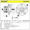 RIDEX 654W0066 Radlagersatz pro 1 Rad Vorne links rechts für FORD 1223640 Bild RIDEX 654W0066 Radlagersatz pro 1 Rad Vorne links rechts für FORD 1223640