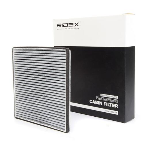 RIDEX 424I0065 Innenraumfilter Pollenfilter Aktivkohlefilter Höhe: 19 Breite: Bild RIDEX 424I0065 Innenraumfilter Pollenfilter Aktivkohlefilter Höhe: 19 Breite: