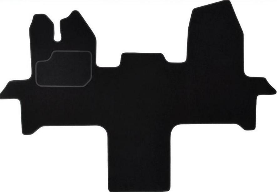 CUSTOPOL FOR343C Fußmatte Vorne für FORD Transit Mk7 Kastenwagen