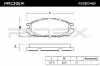 RIDEX Bremsbelagsatz Bremsbeläge Hinten für NISSAN Patrol GR IV SUV (Y60, GR) Bild RIDEX Bremsbelagsatz Bremsbeläge Hinten für NISSAN Patrol GR IV SUV (Y60, GR)