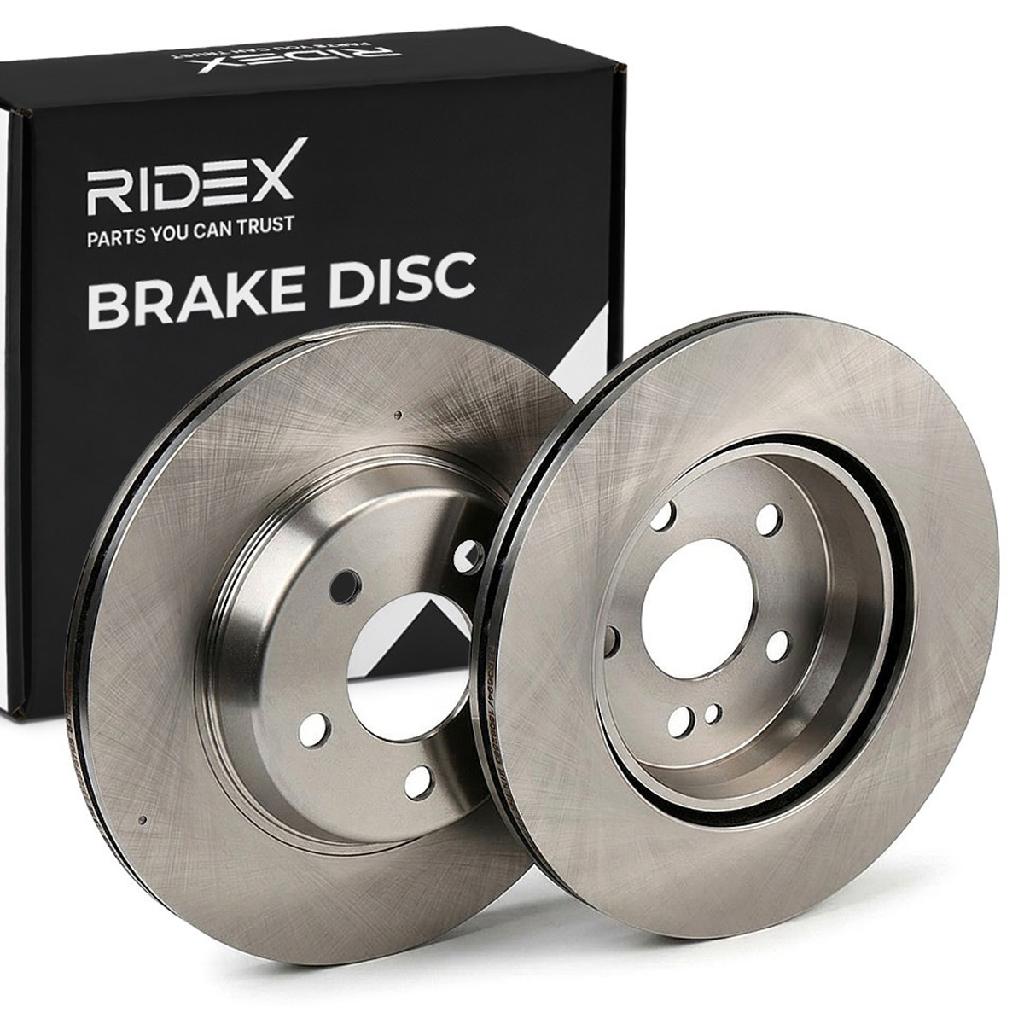 RIDEX 82B2596 2x Bremsscheiben Hinten Ø300mm Belüftet 0004231812