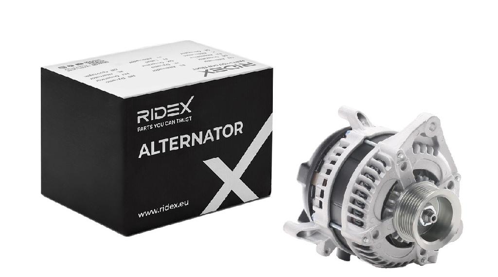 RIDEX 4G0529 Lichtmaschine 105A 14V Drehrichtung im Uhrzeigersinn mit für HONDA