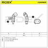 RIDEX ABS-Sensor 412W0003 Vorderachse rechts Sensorart: Induktivsensor Anzahl Bild RIDEX ABS-Sensor 412W0003 Vorderachse rechts Sensorart: Induktivsensor Anzahl