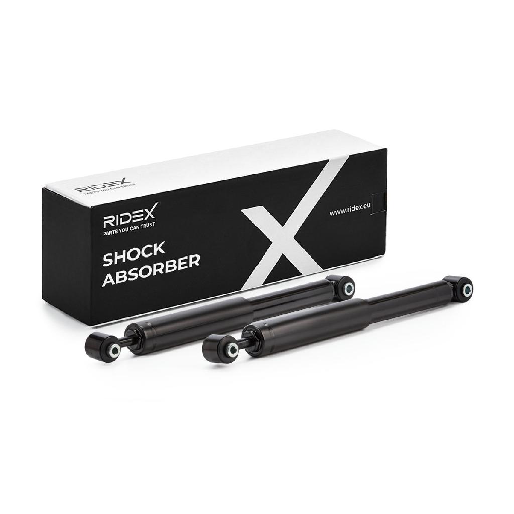 RIDEX 854S20461 2x Stoßdämpfer Gasdruck Vorne Hinten für OPEL Crossland X (P17)